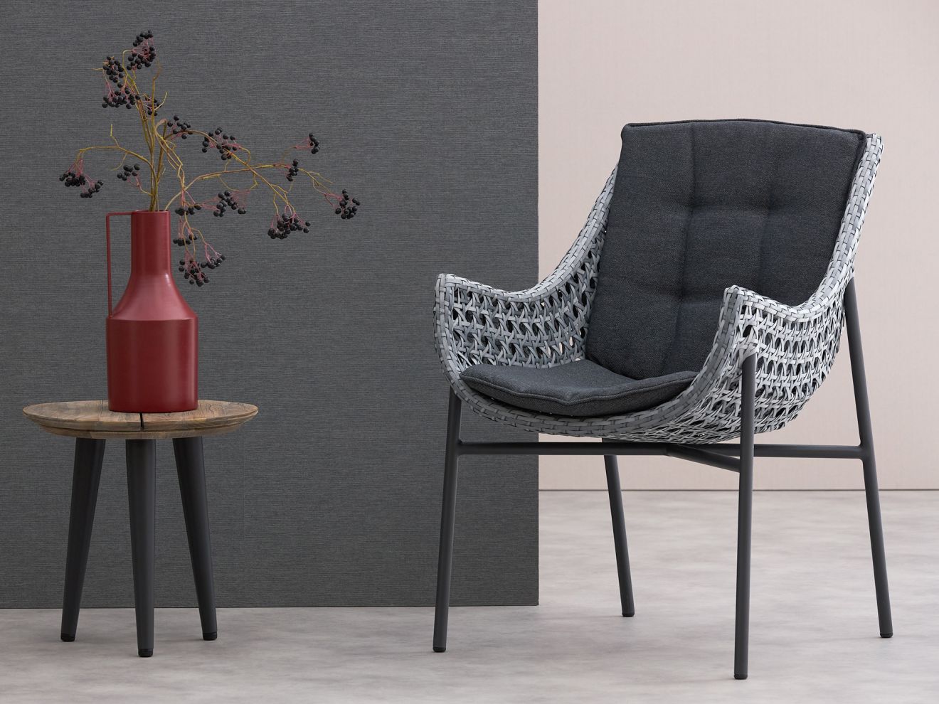 Manifesto Novara Gartensessel Grau  Raba...