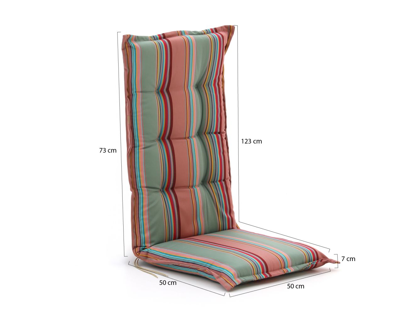 Madison 6er Hochleher Auflagen Set Grau  Rabatt: 55 %