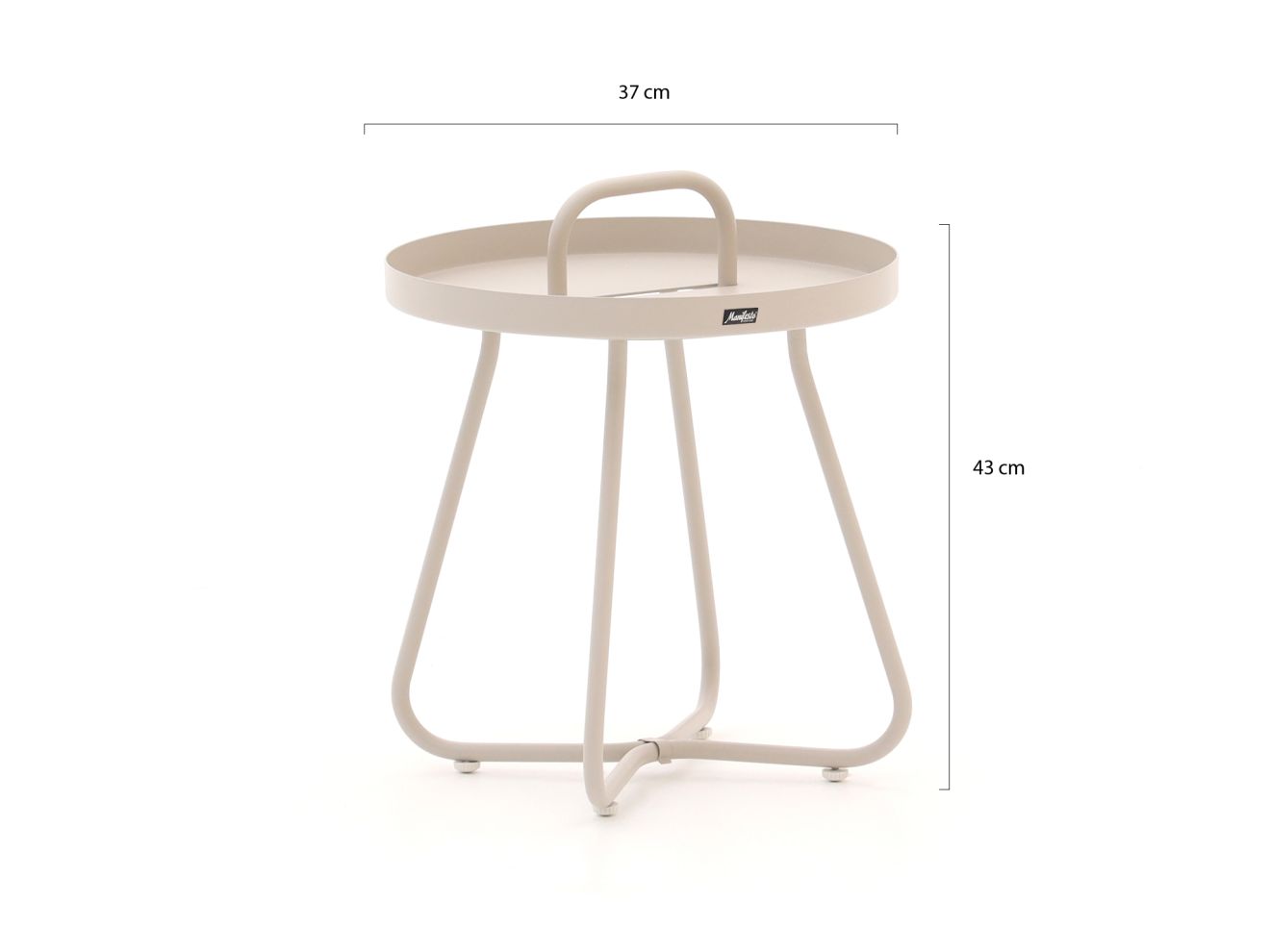 Manifesto Pito Beistelltischl ø 37 cm (...