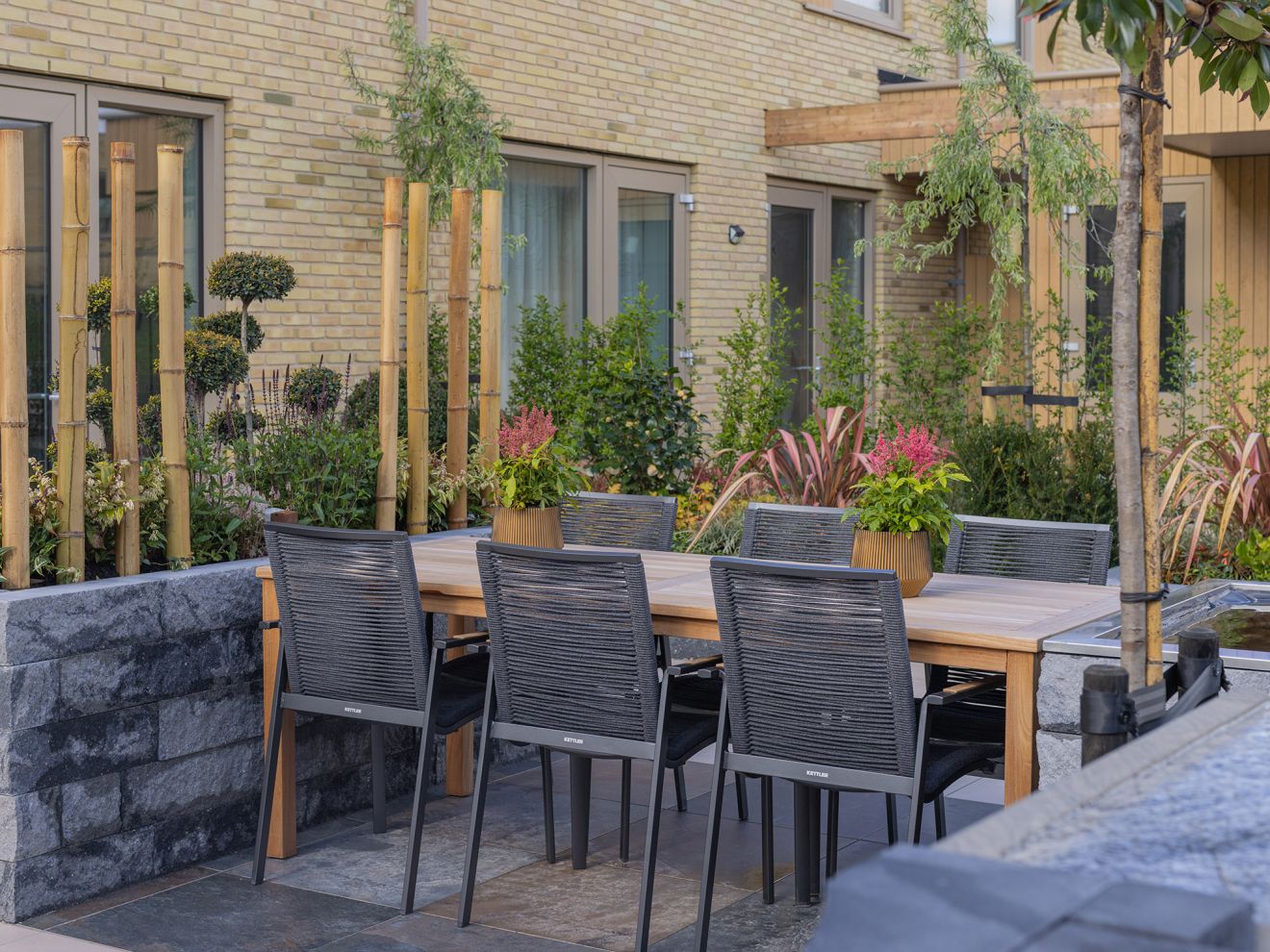 Sunyard Oxford/Liverpool 210 cm Gartenmöbel-Set 7-teilig verstelbar Braun  Rabatt: 26 %