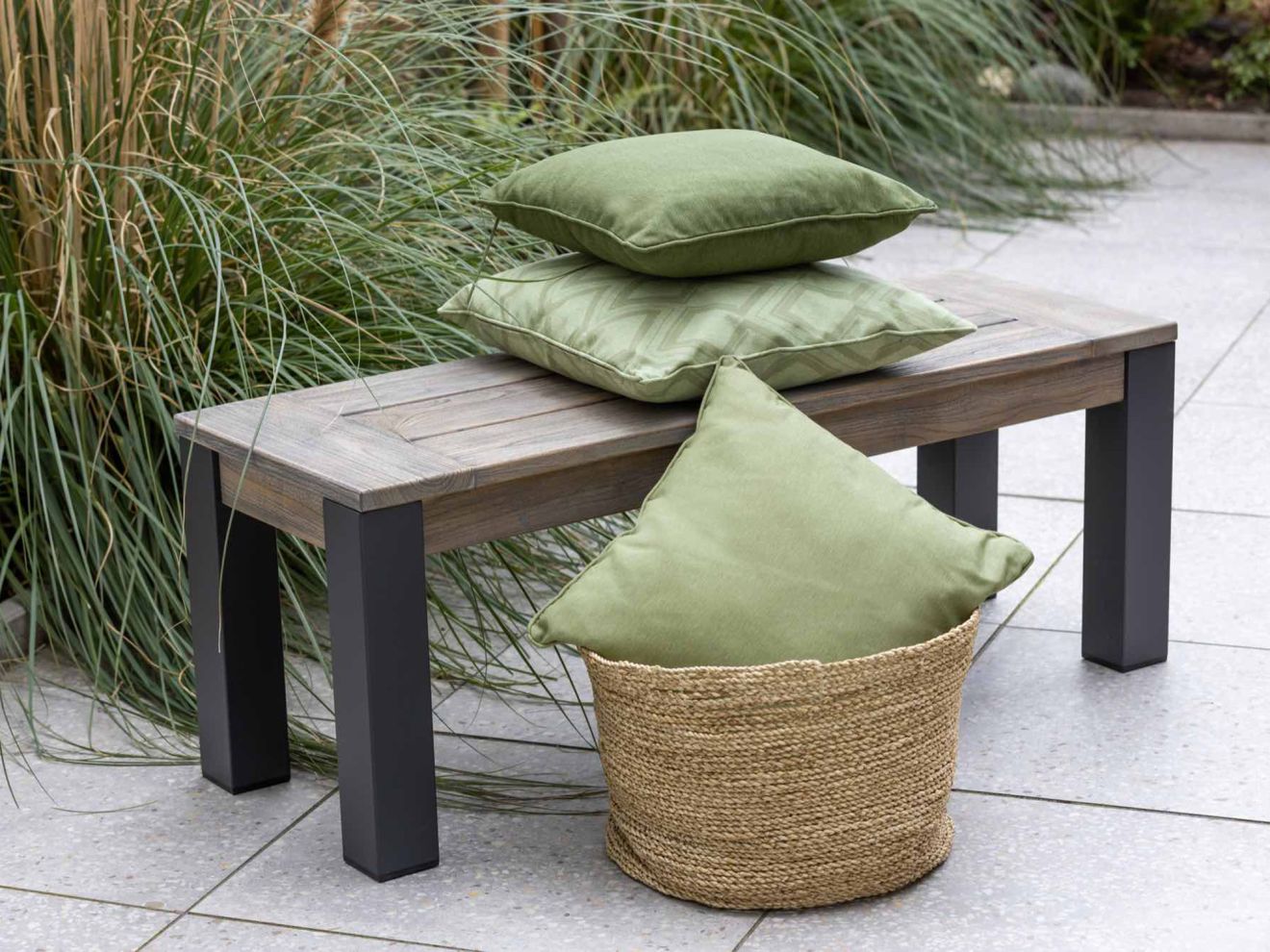 ROUGH-X Picknickbank 120x42x45 cm Grau 120x42cm Rabatt: 19 %