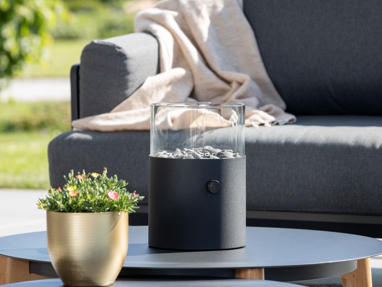 Cosiscoop XL Tischkamin XL (ø 20 cm, h: 30 cm) Schwarz 20cm Rabatt: 10 %