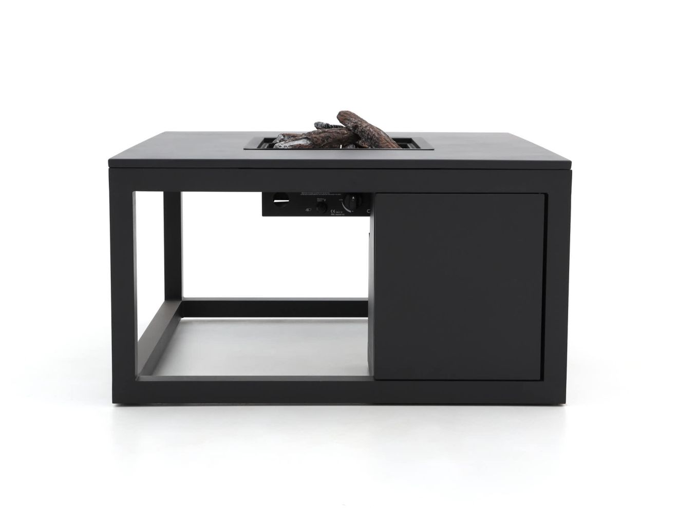 Cosiraw Lounge Feuertisch 100x100x55 cm Grau  Rabatt: 31 %