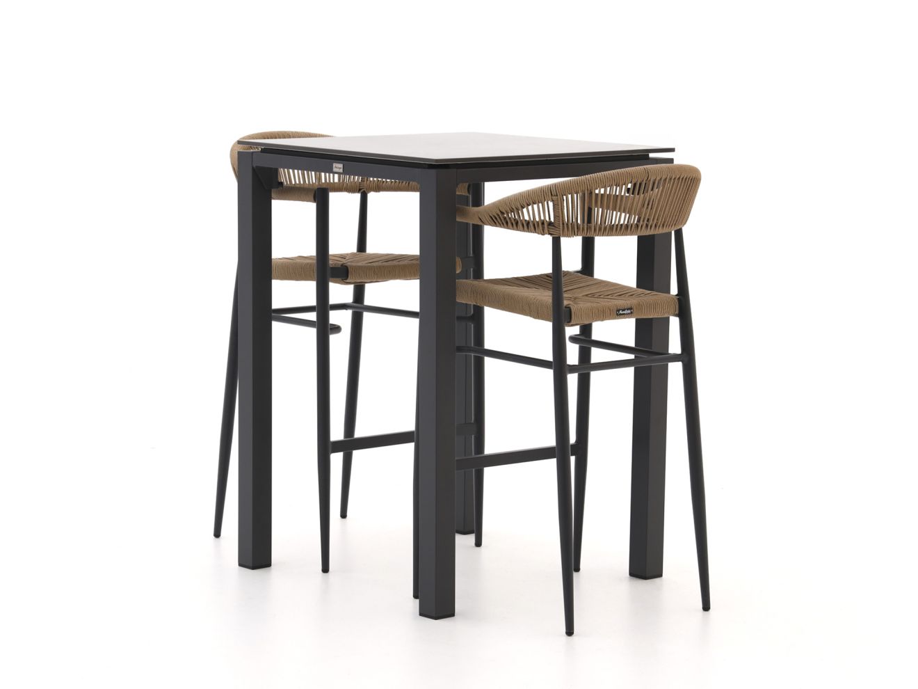 Manifesto Belpasso/Trecenta 75 cm Gartenbar-Set 3-teilig stapelbar günstig online kaufen