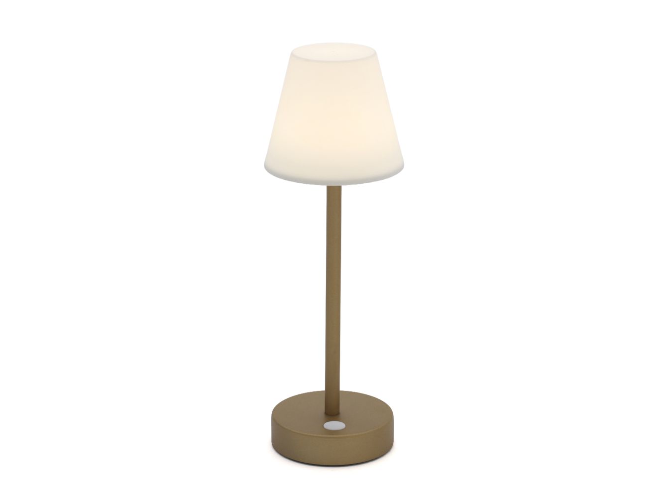 New Garden Lola Slim LED-Tischlampe aufladbar dimmbar ø 11 cm (h: 32 cm) Taupe 11cm