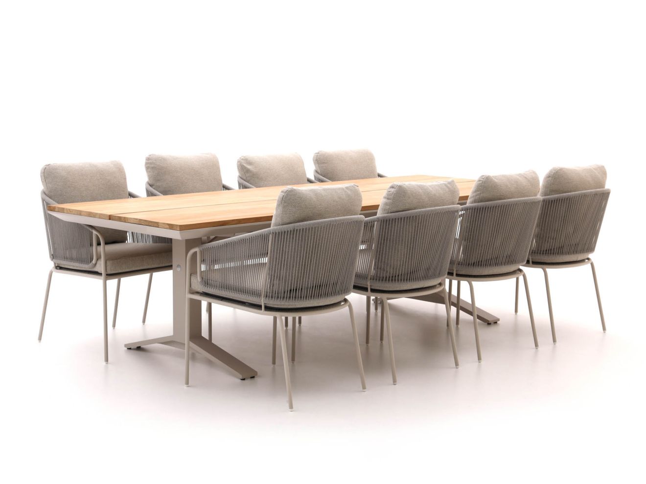SUNS Revello/Stockholm 280 cm Gartenmöbel-Set 9-teilig günstig online kaufen