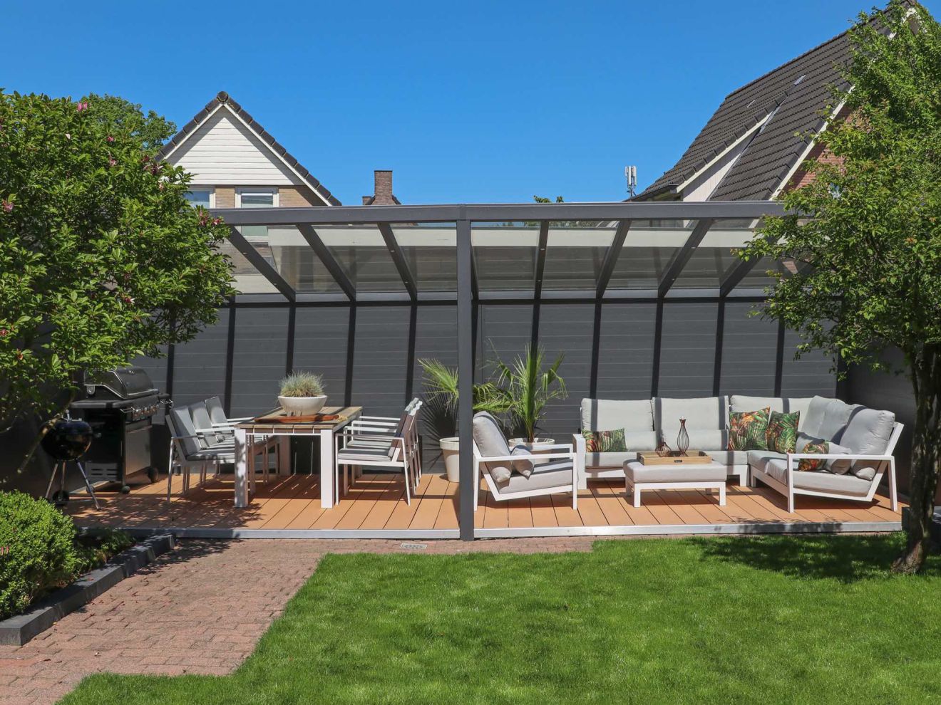 Bellagio Vezzano Ecklounge-Set 4-teilig Weiß 270x270cm Rabatt: 41 %