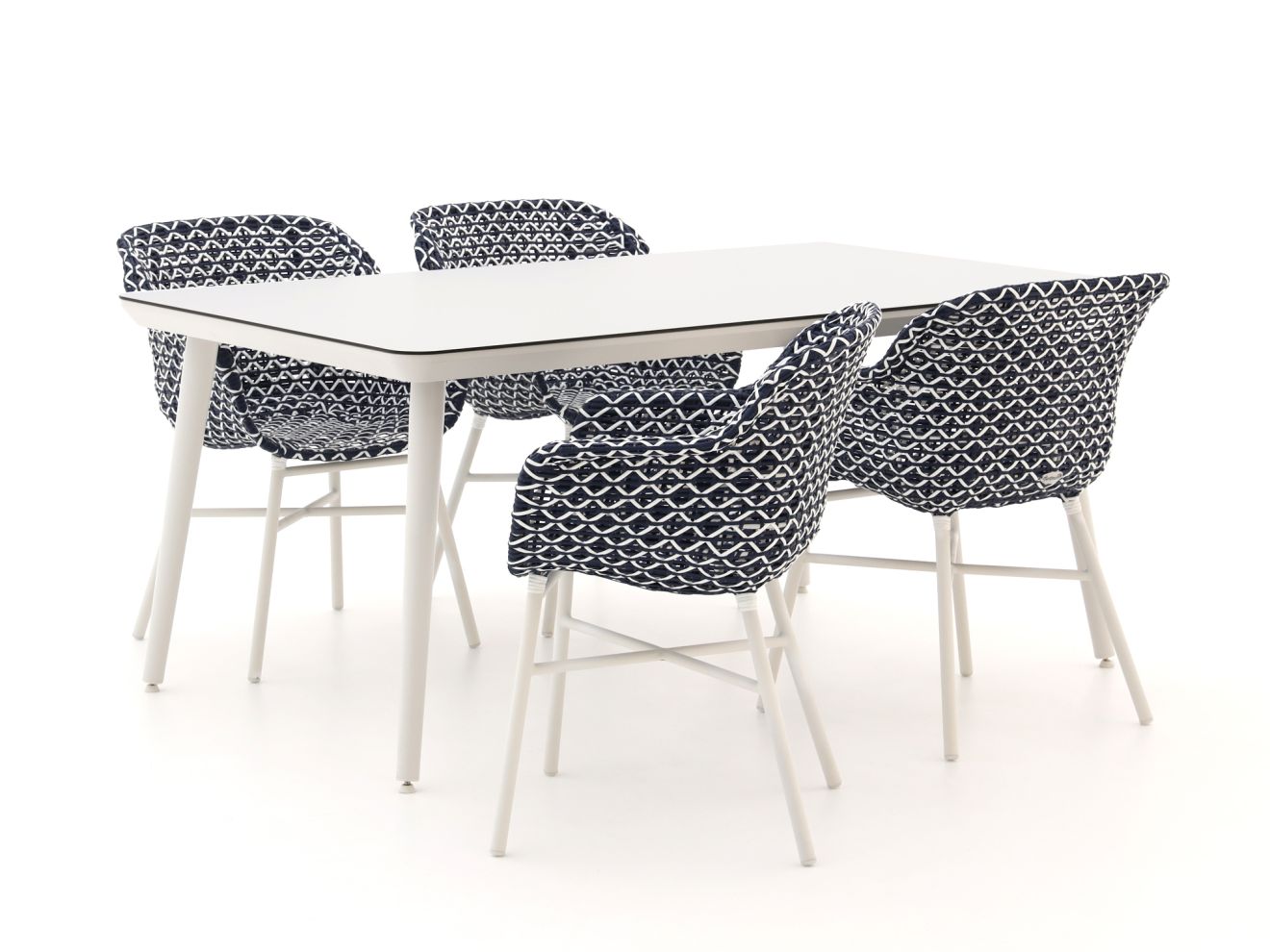 Hartman Delphine/Sophie Studio 170 cm Gartenmӧbel-Set 5-teilig Blau  Rabatt: 13 %