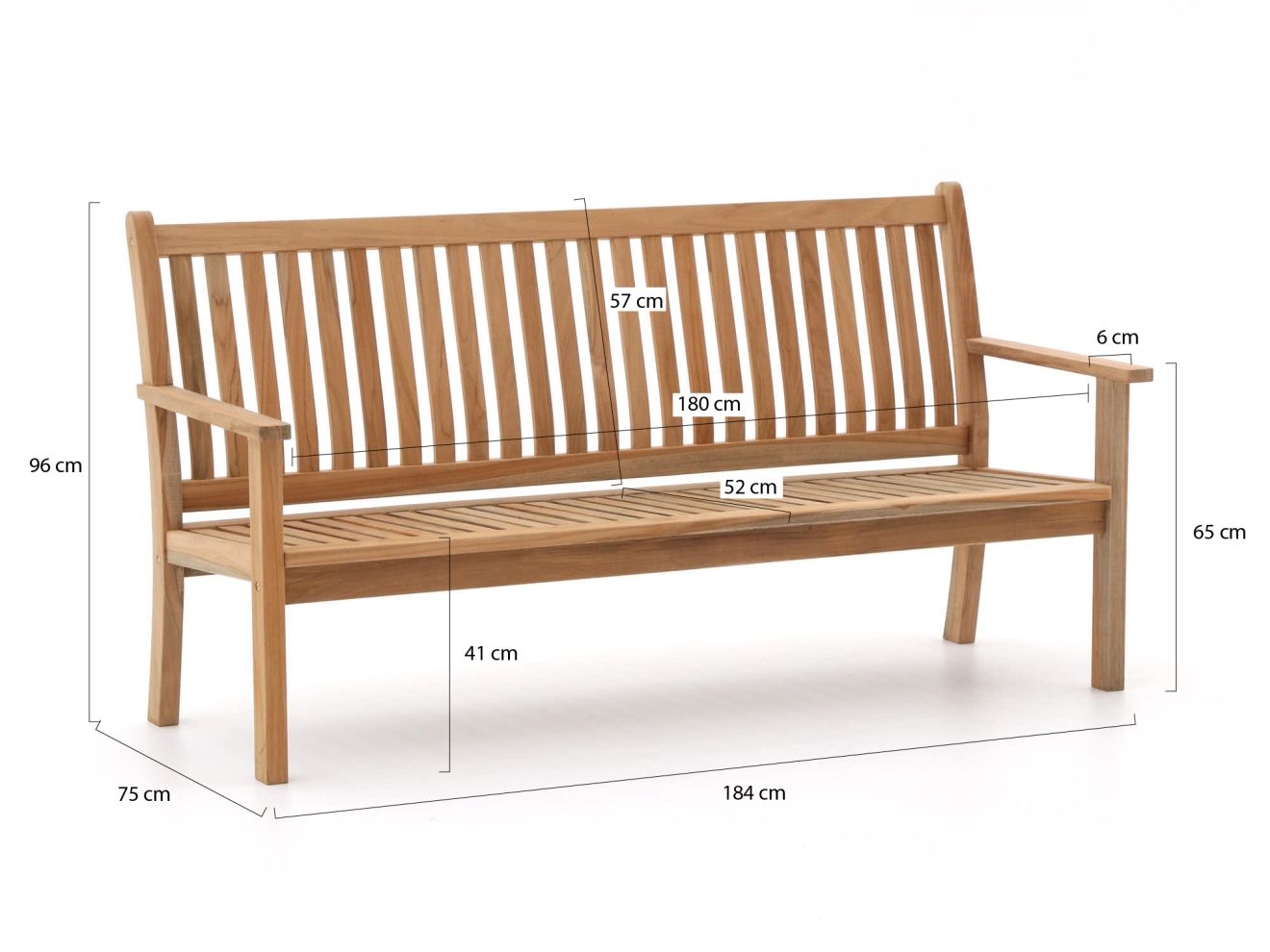 Sunyard Oxford Gartenbank 180 cm günstig online kaufen