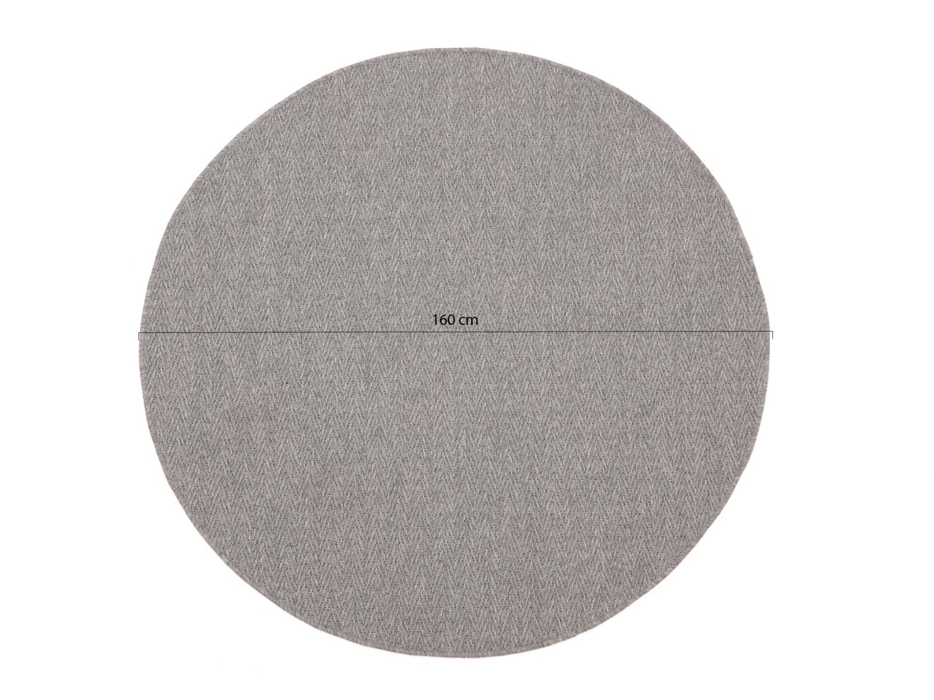 Bolonia Outdoor Teppich ø 160 cm Grau 160cm Rabatt: 17 %