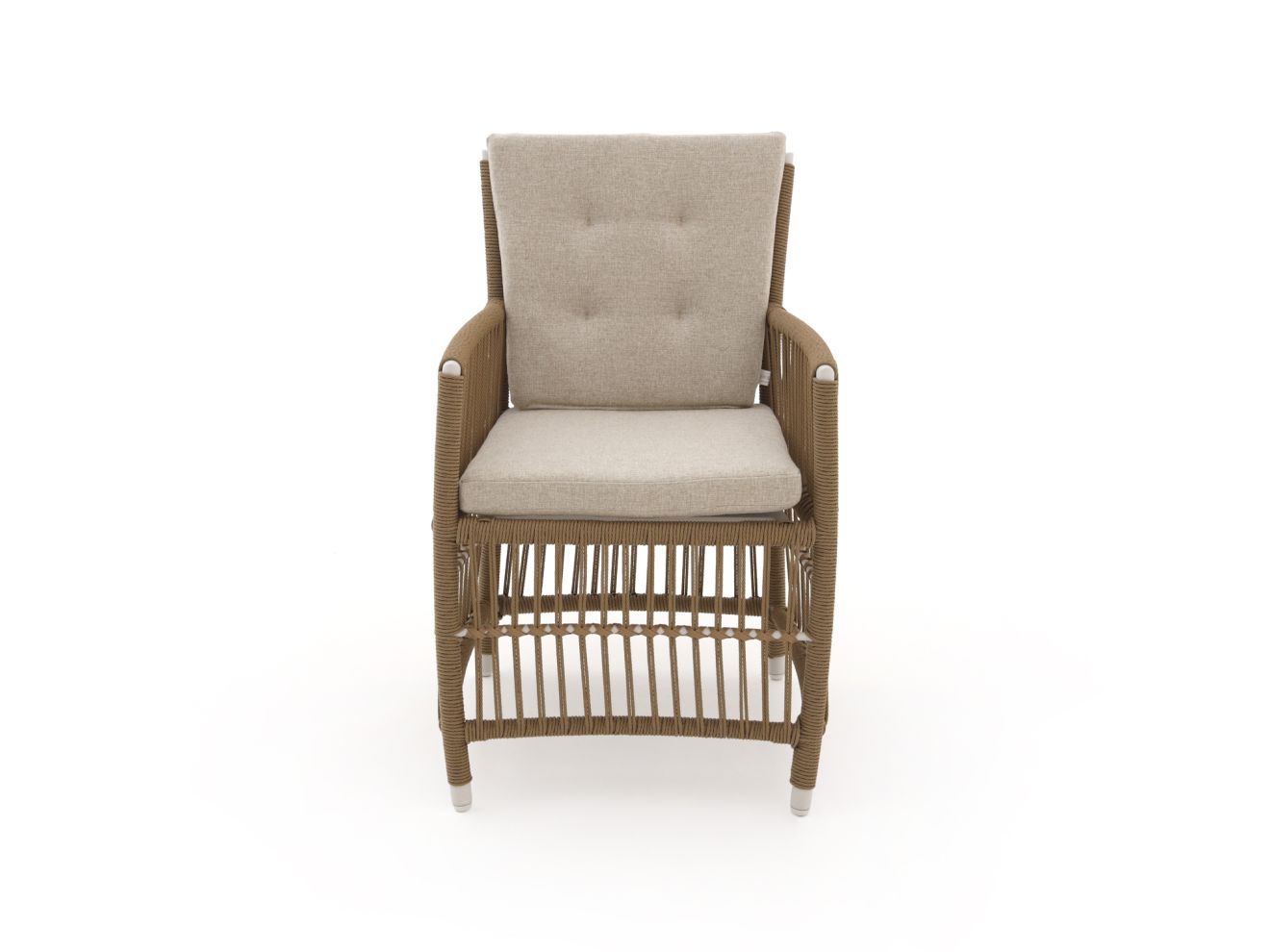 Manifesto Ortello/Induno dänisch oval 180 cm Gartenmöbel-Set 5-teilig Weiß  Rabatt: 17 %