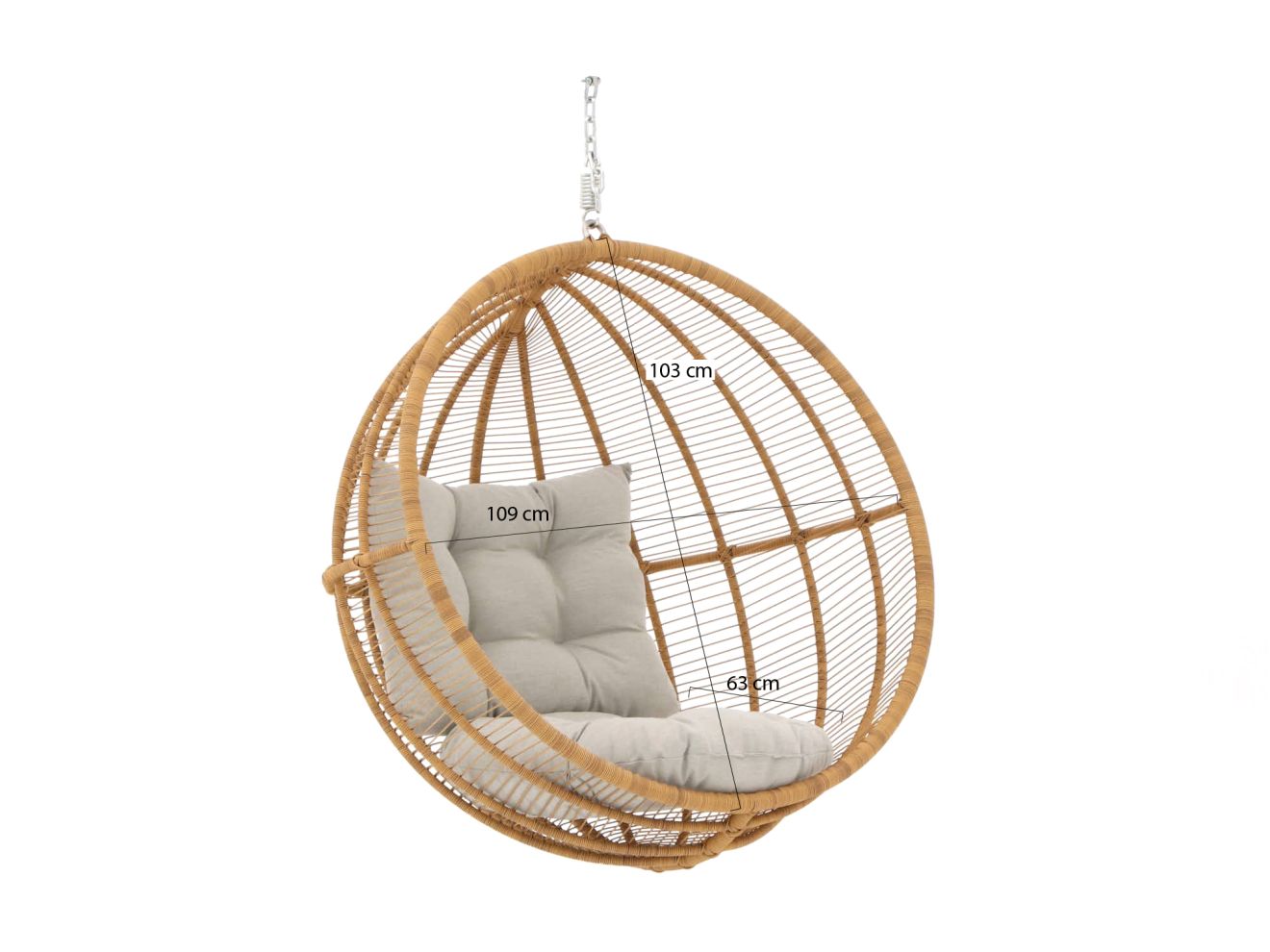 Manifesto Meduno Hängesessel (nur Korb) günstig online kaufen