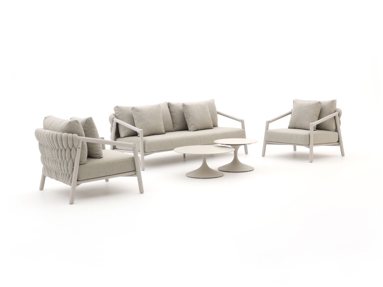 + 15 % Kassenrabatt | SUNS Sato/Nova Sessel-Sofa Lounge-Set 5-teilig