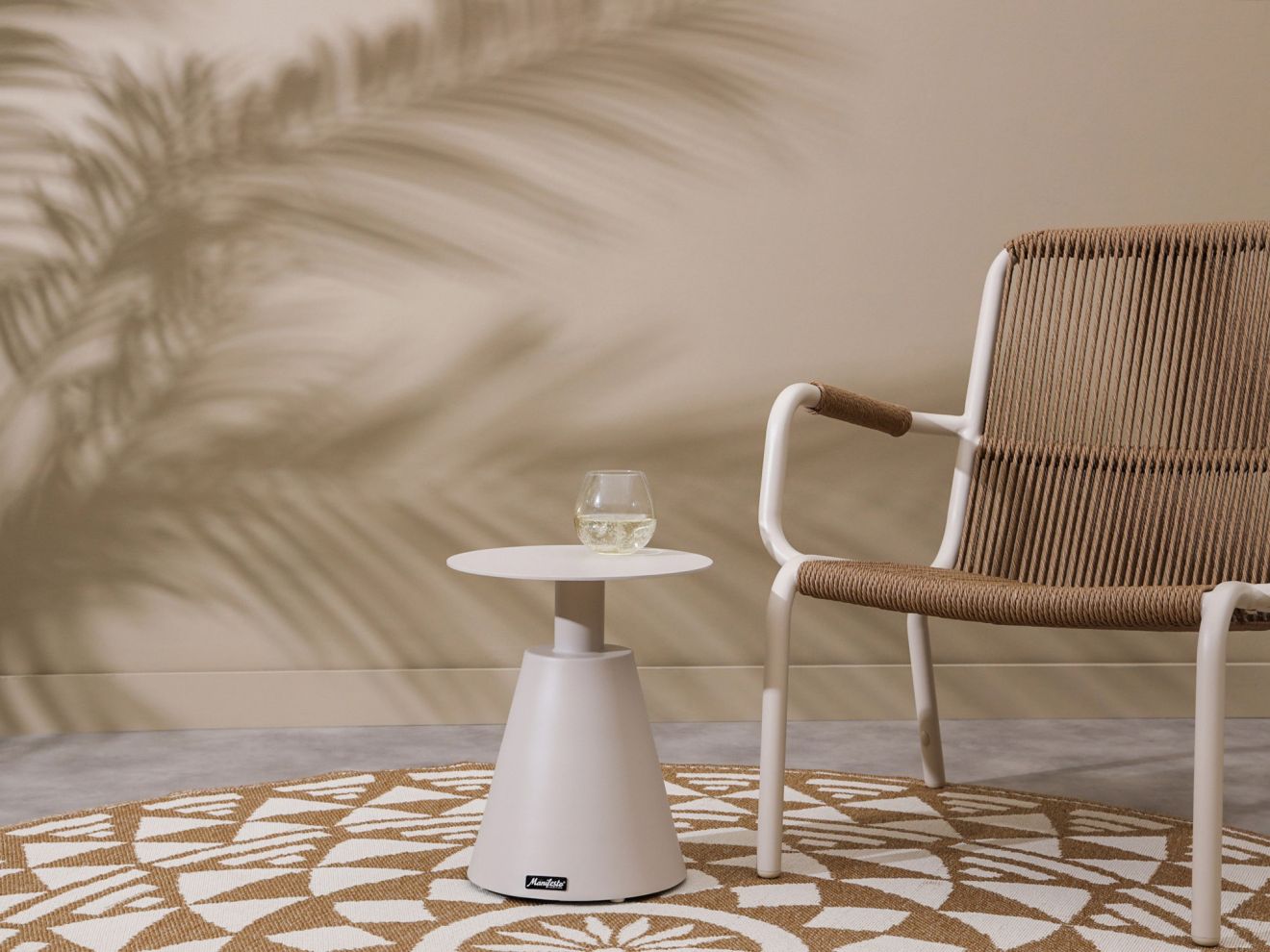 Santa Maria Outdoor Teppich ø 200 cm Taupe 200cm Rabatt: 17 %