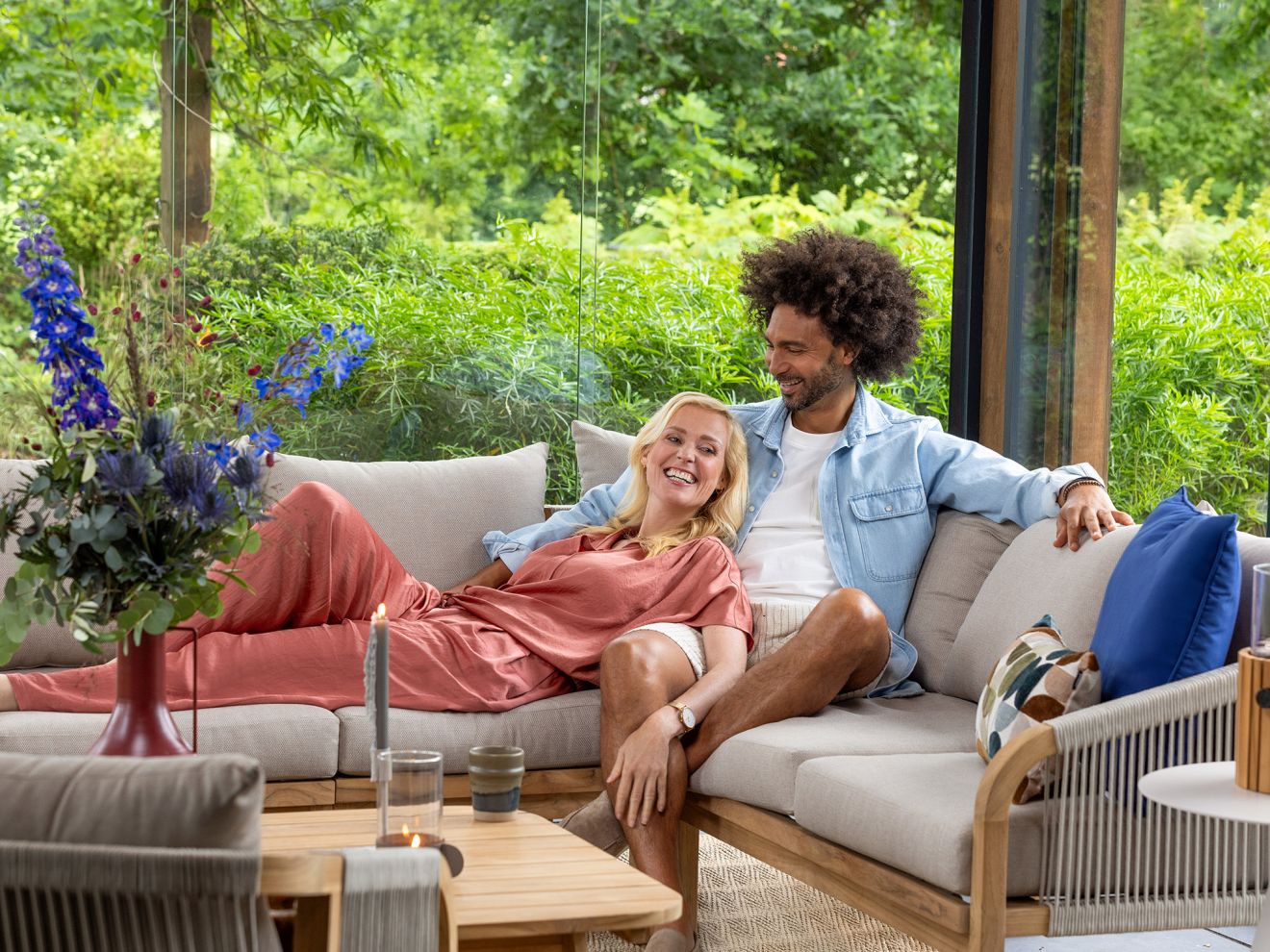 Bellagio Perzano Ecklounge-Set 4-teilig Braun 203x203cm Rabatt: 19 %