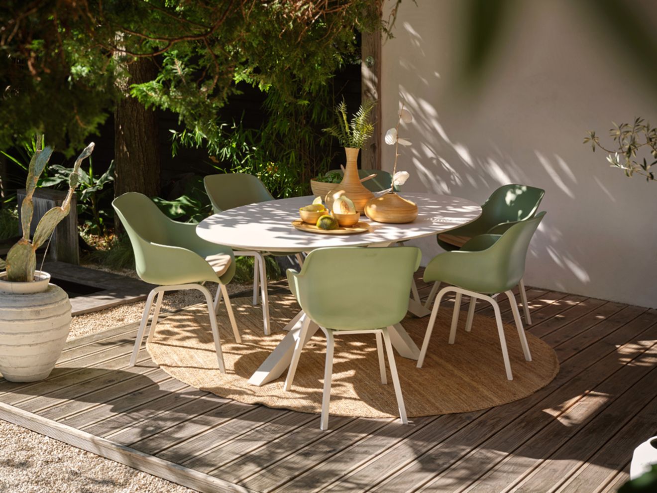 Hartman Le Soleil Element/La Fonte 90 cm Gartenmöbel-Set 3-teilig Grau  Rabatt: 15 %