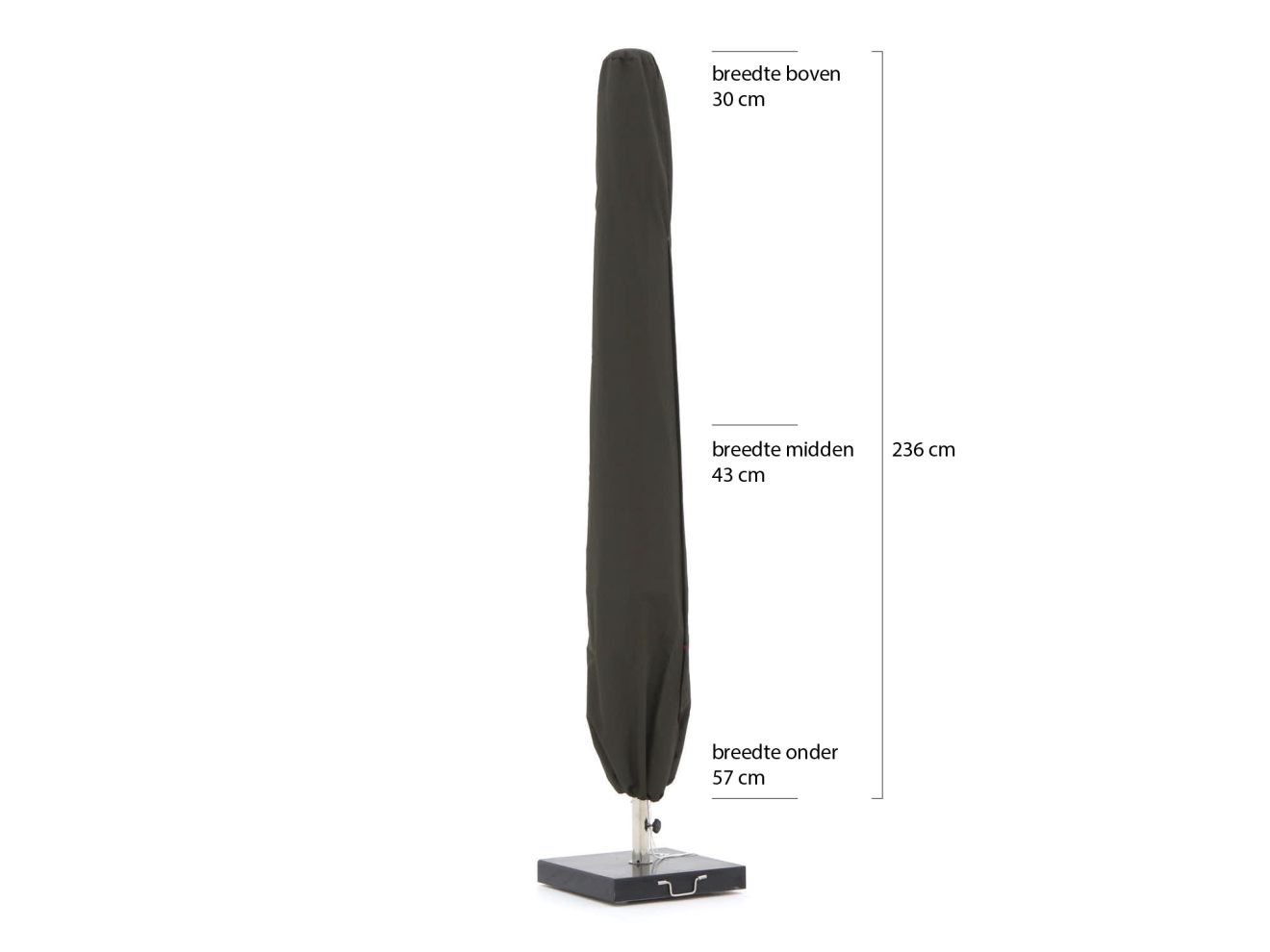Shadowline Aruba Sonnenschirm 250x250 cm günstig online kaufen