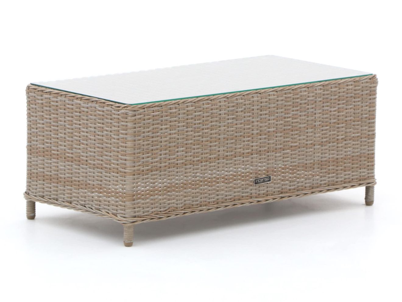 Intenso Milano Loungetisch 103x53x42 cm Taupe 103x53cm Rabatt: 23 %
