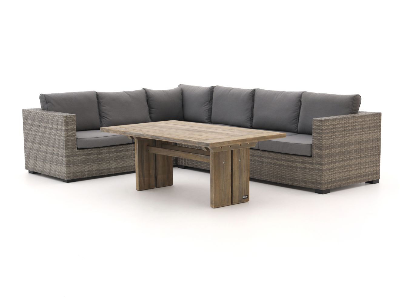 Forza Giotto/ROUGH-L Ecklounge-Set 3-teilig links Grau  Rabatt: 40 %