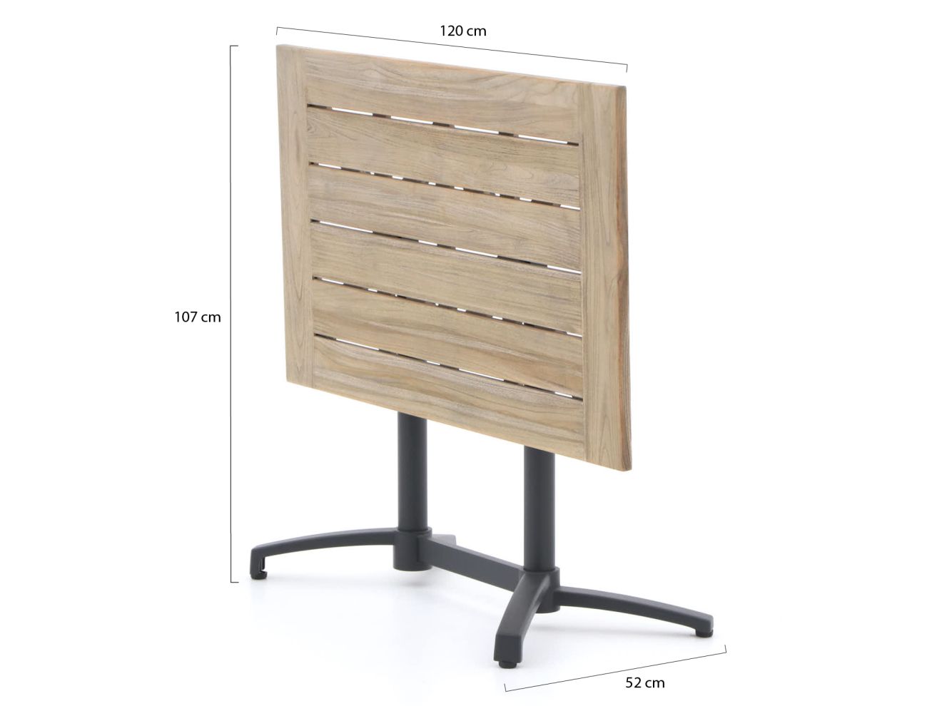 Bellagio Canzo Gartentisch klappbar 120x...