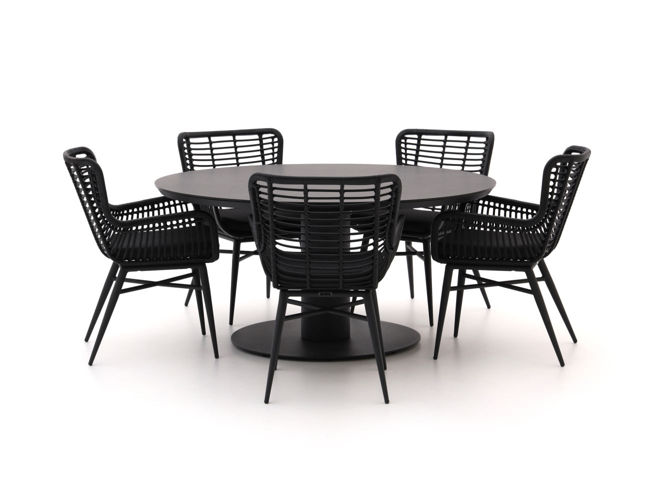 Intenso Asti/La Fonte Ø 150 cm Gartenmöbel-Set 6-teilig günstig online kaufen