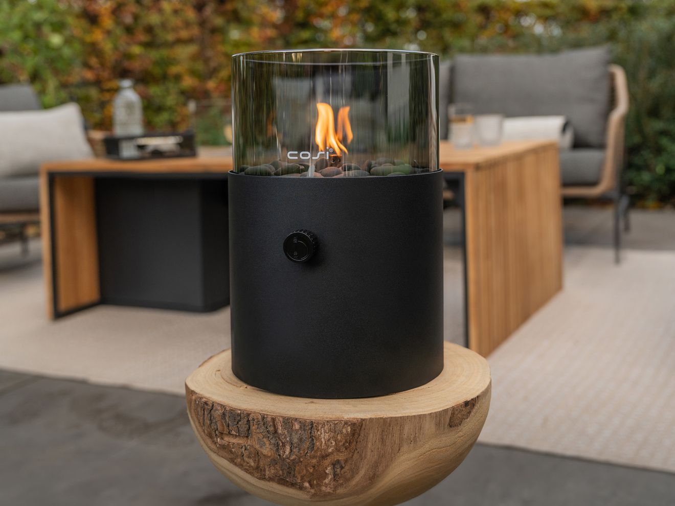 Cosiscoop XL Tischkamin ø20 cm (h:30,5 ...