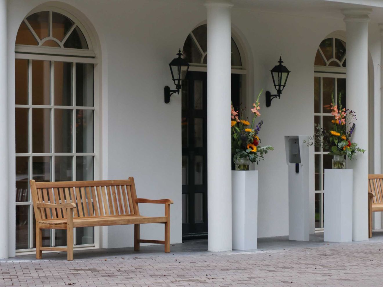 Sunyard Wales Gartenbank 180 cm Braun 18...