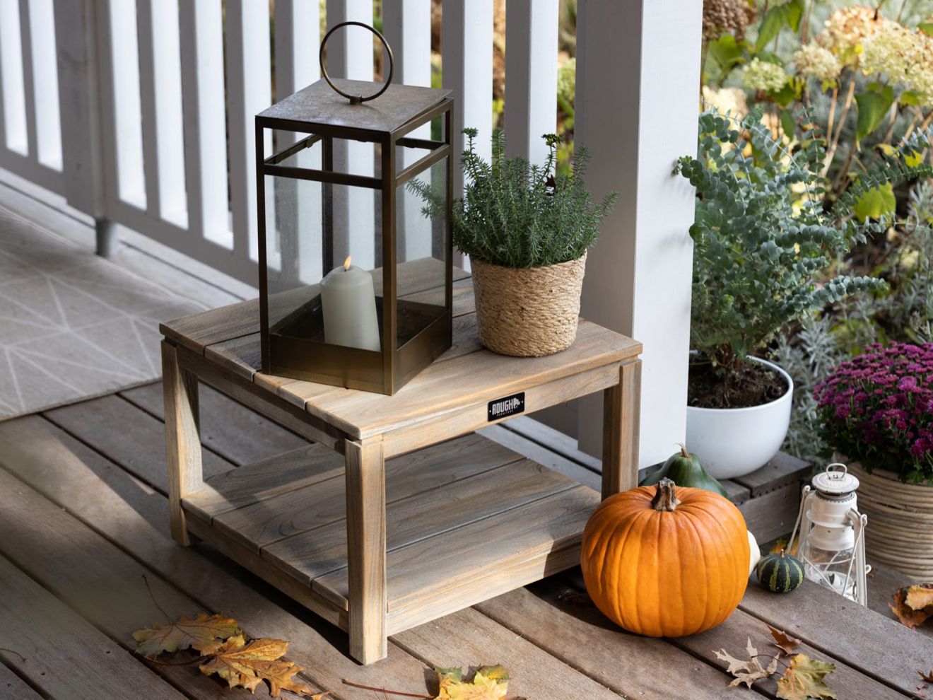 ROUGH-A Beistelltisch Outdoor 50x50x35 c...