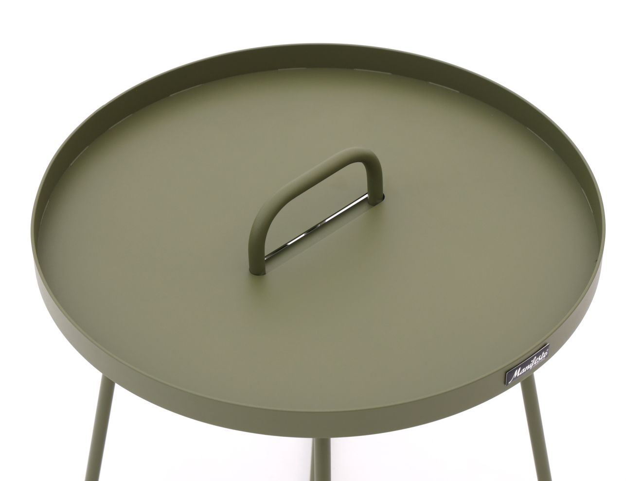 Manifesto Pito Beistelltisch Outdoor ø 44 cm (h: 51 cm) Grün 44cm Rabatt: 29 %