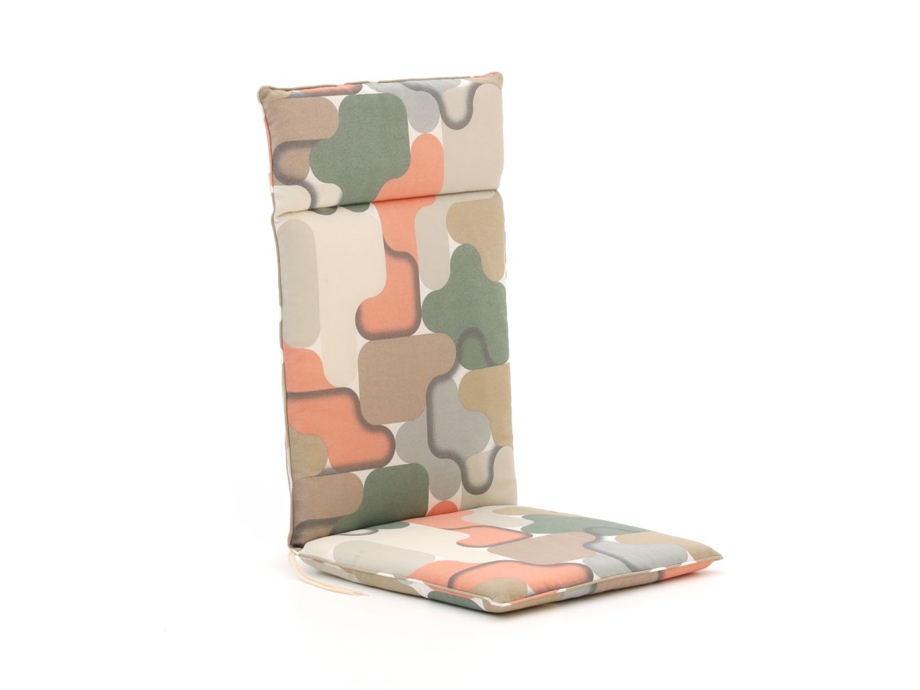 Madison Fiber Auflage Hochlehner 125x50 cm Grau 125x50cm