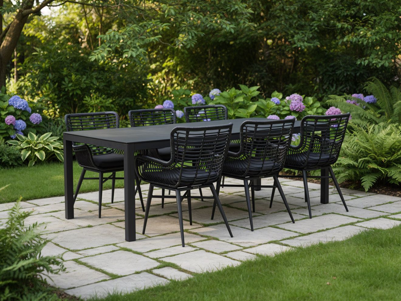 Intenso Asti/La Fonte 220 cm Gartenmöbel-Set 7-teilig Grau  Rabatt: 28 %