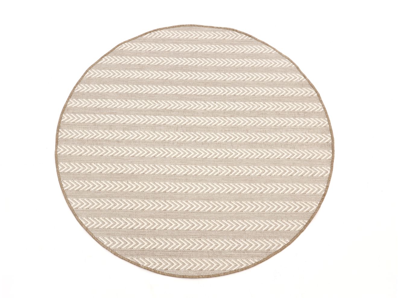 Rodrigo Outdoor Teppich ø 160 cm Weiß 160cm Rabatt: 59 %