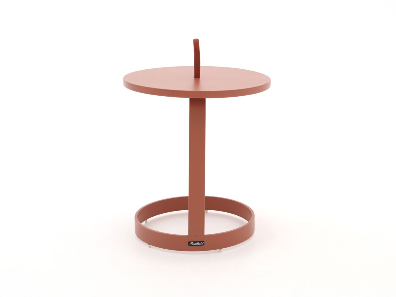 Manifesto Salemi Beistelltisch ø 47 (h:52,5 cm) Taupe 47cm