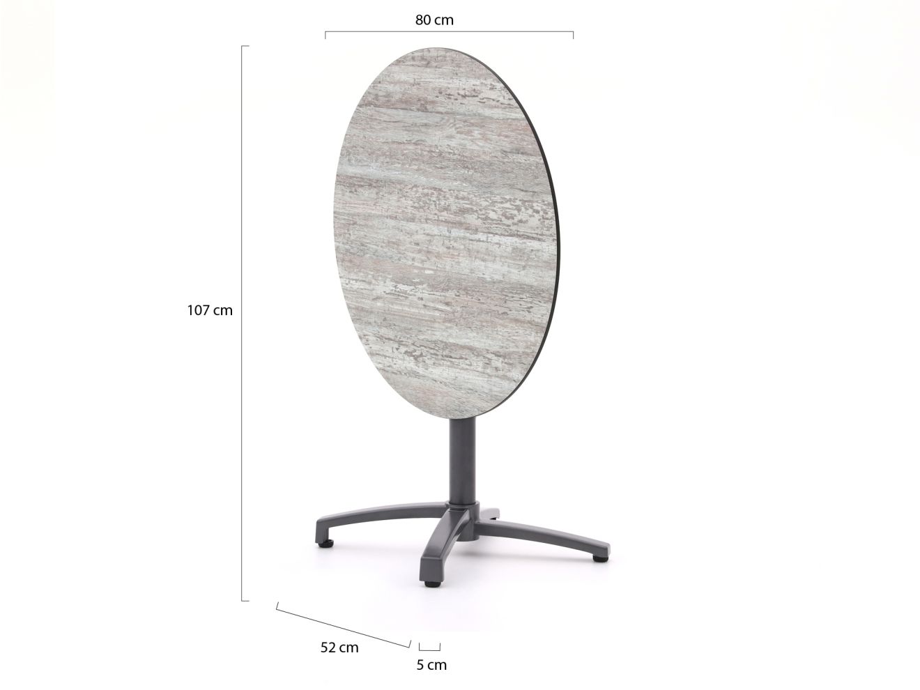 Bellagio Canzo Gartentisch klappbar ø 8... Bellagio Canzo Gartentisch klappbar ø 8...