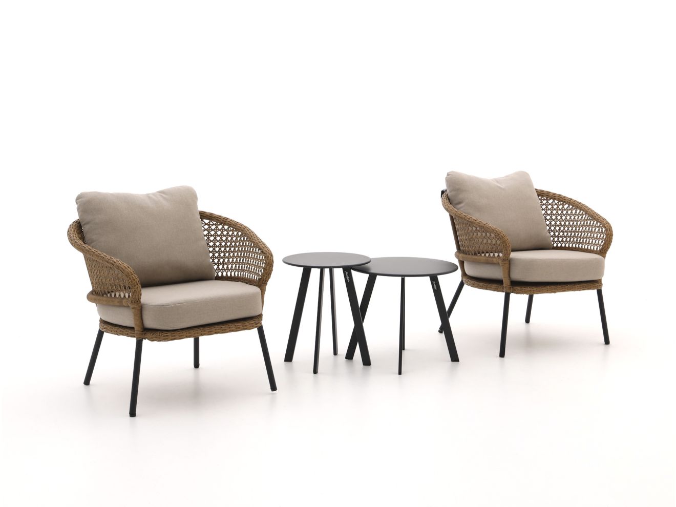 Intenso Bellacera/Bovezzo Lounge Balkon-Set 4-teilig günstig online kaufen