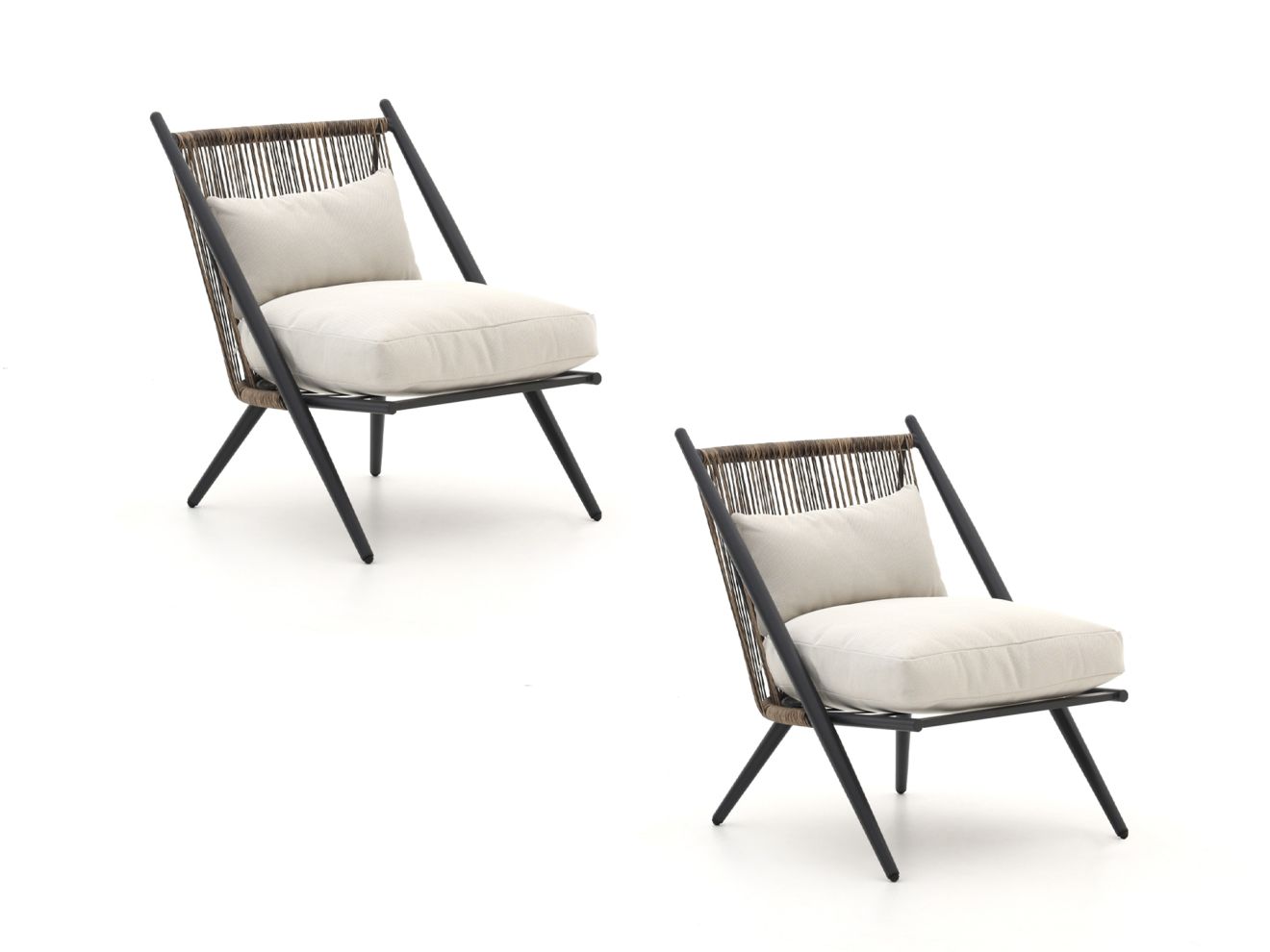 Intenso Brittoli lounge tuinstoelen (2 stuks) günstig online kaufen