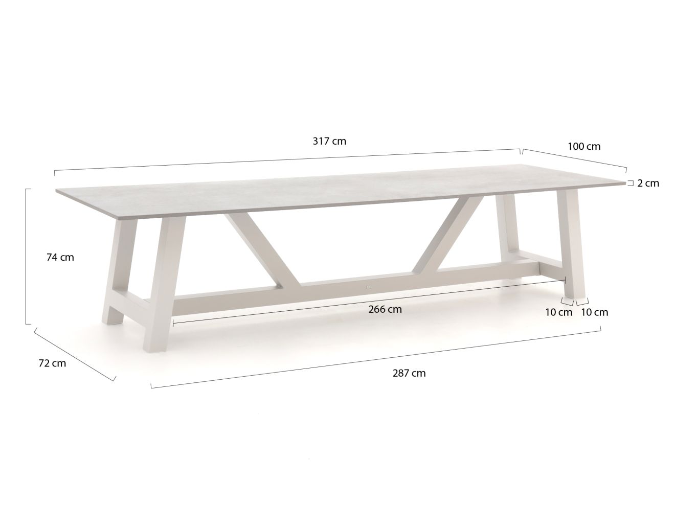 Bellagio Vezzano/Bresimo 317 cm Gartenmöbel-Set 9-teilig Weiß Rabatt: 23 % Bellagio Vezzano/Bresimo 317 cm Gartenmöbel-Set 9-teilig Weiß Rabatt: 23 %