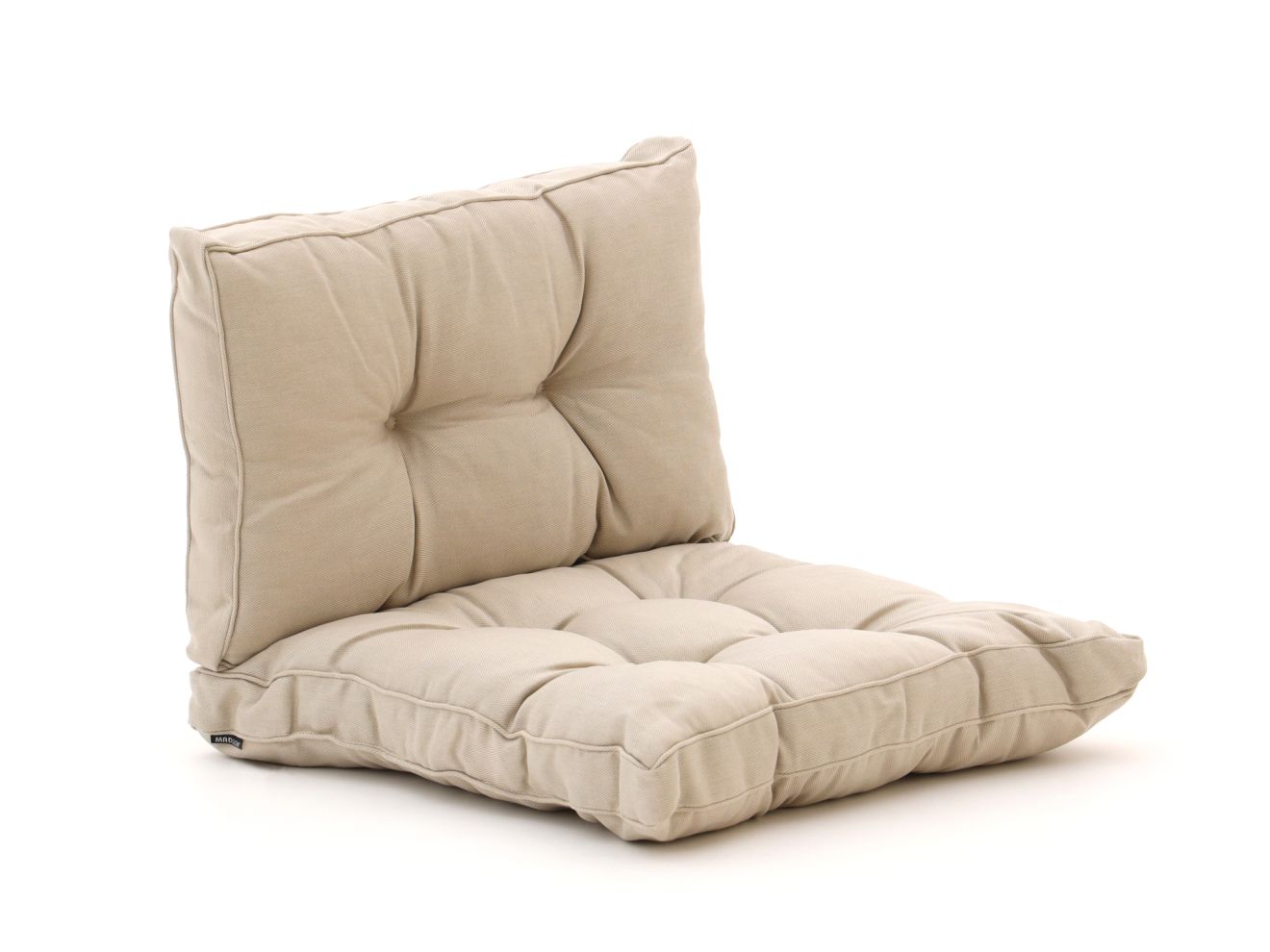 Madison Florance Loungekissenset Rücken ca. 73x43 cm Sitz ca. 73x73 cm 2-Teilig Taupe 73x43cm