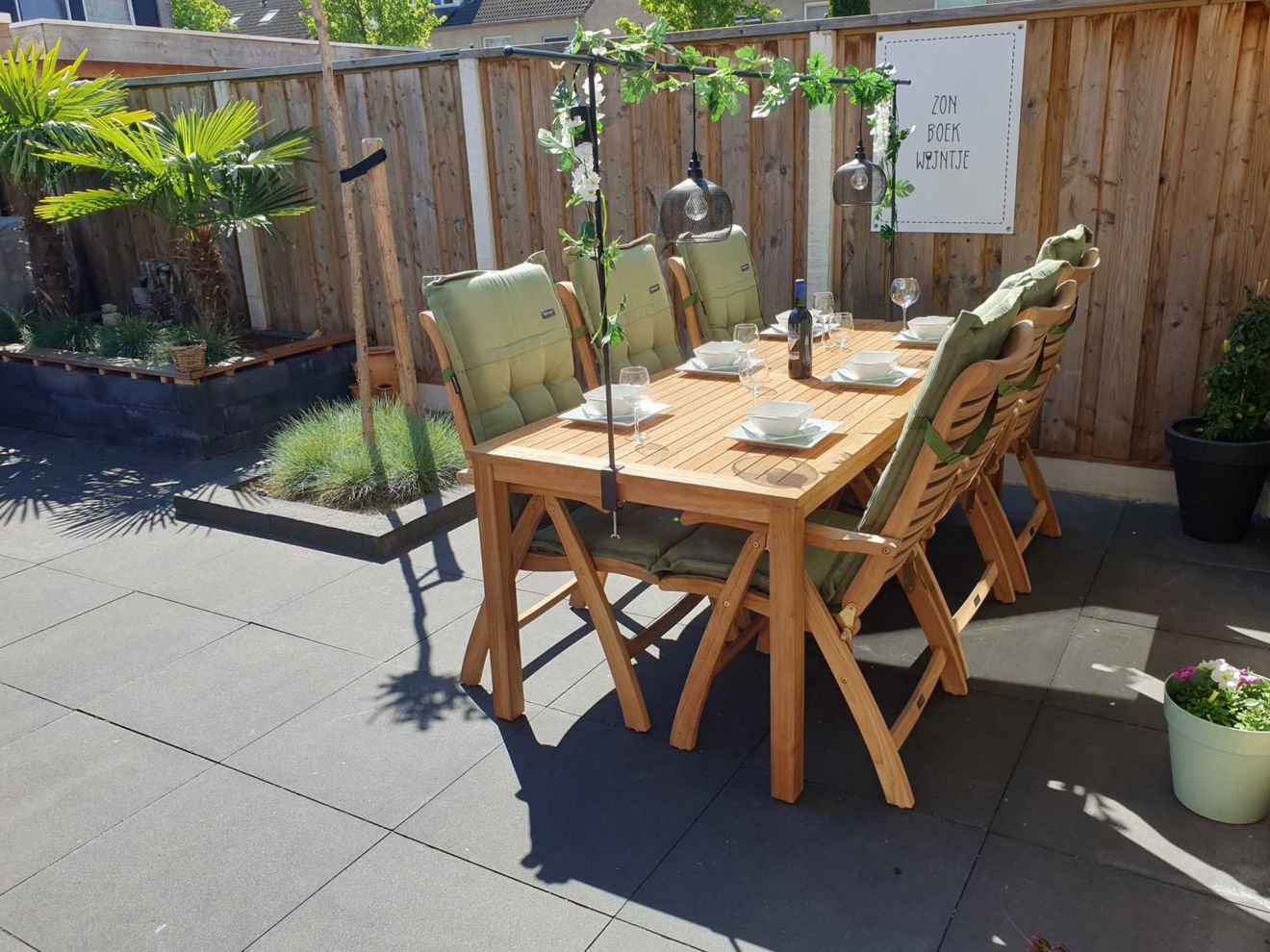 Sunyard Liverpool Gartentisch 210x90cm Braun Rabatt: 30 % Sunyard Liverpool Gartentisch 210x90cm Braun Rabatt: 30 %