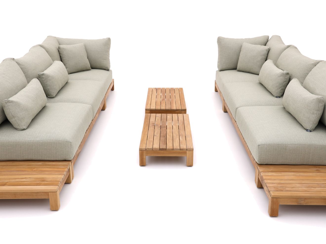 SUNS Portofino Lounge-Set 8-teilig Braun 0x0cm