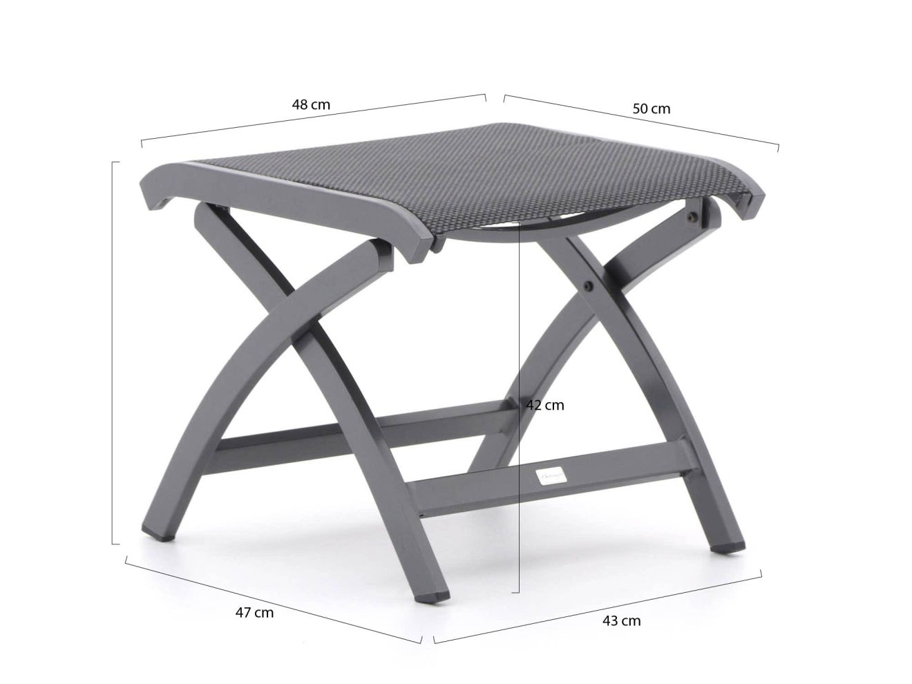 Bellagio Lugo/Pronto Balkonmöbel-Set 3-teilig stapelbar Grau  Rabatt: 23 %