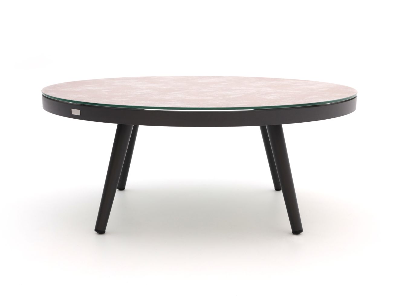 Il Tempo Giulia Loungetisch ø 100 cm (h: 40 cm) Grau 100cm Rabatt: 50 %