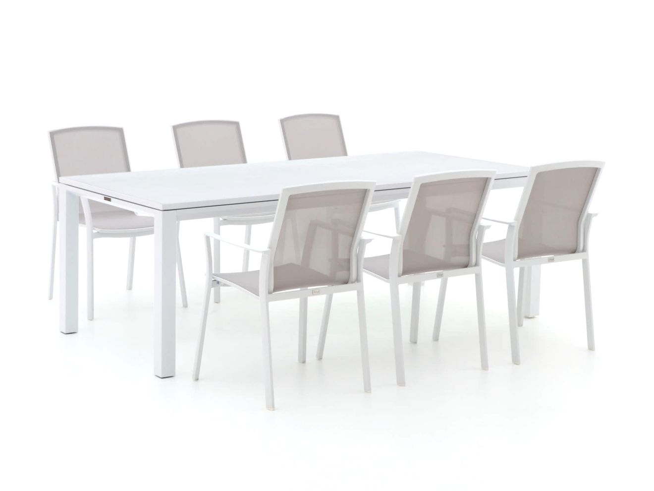 Bernstein Amberg/Mannheim 220 cm Gartenmöbel-Set 7-teilig stapelbar/auszieh günstig online kaufen