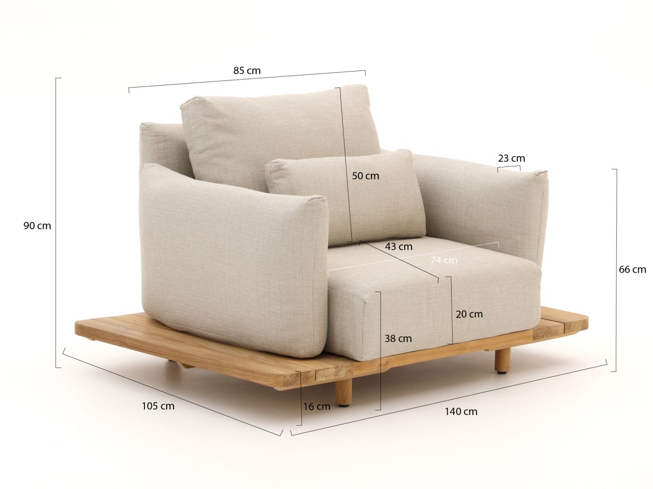 SUNS Bora Lounge Gartensessel günstig online kaufen