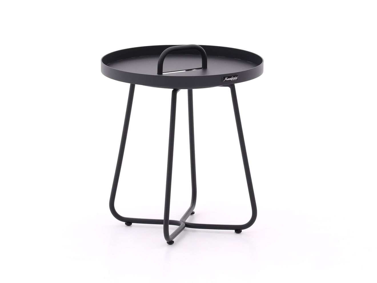 Manifesto Pito Beistelltisch Outdoor ø 44 cm (h: 51 cm) Grau 44cm Rabatt: 19 %
