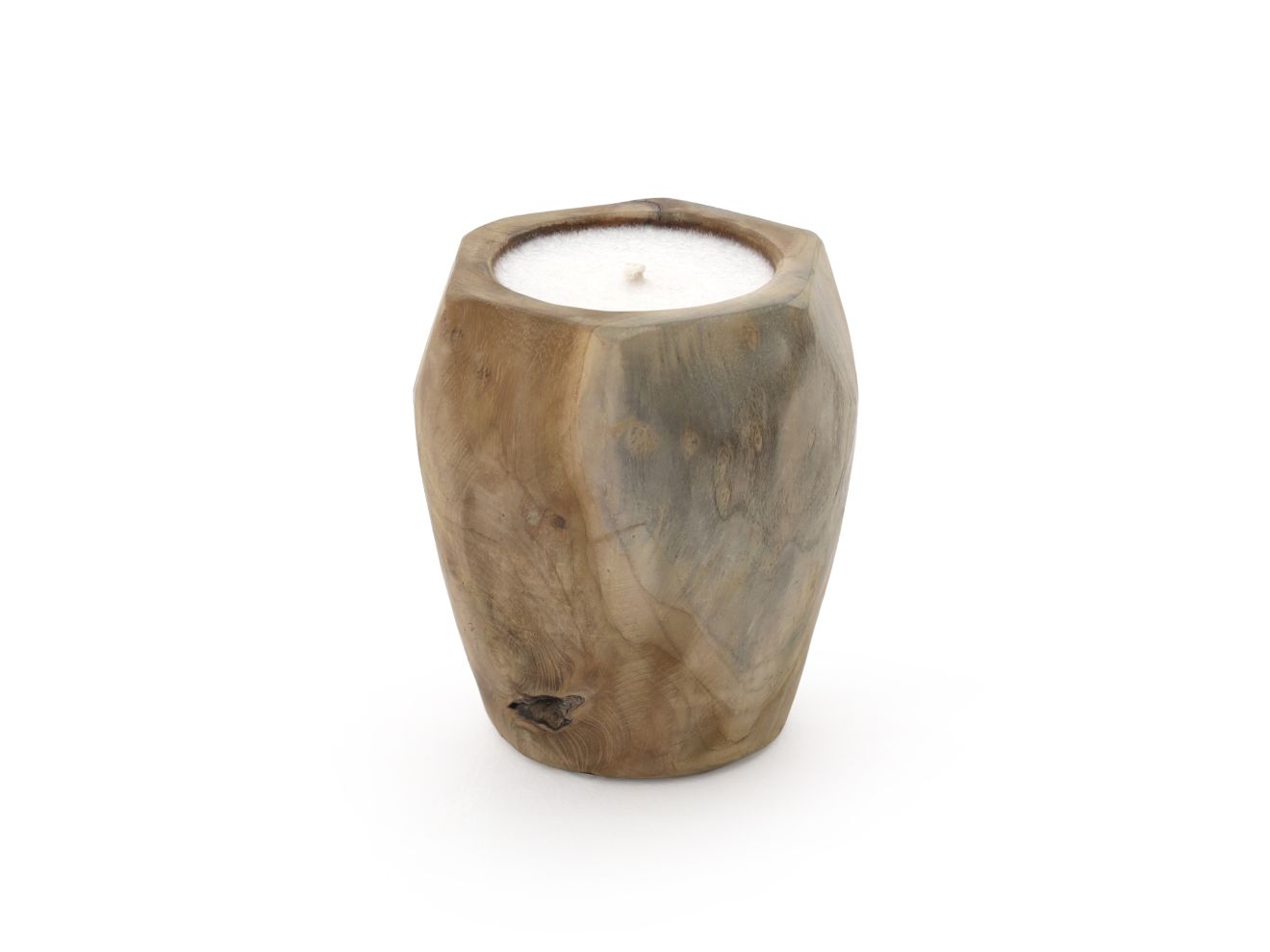 Tierra Outdoor Kerze Octa ø 13,5 cm Braun 13.5cm