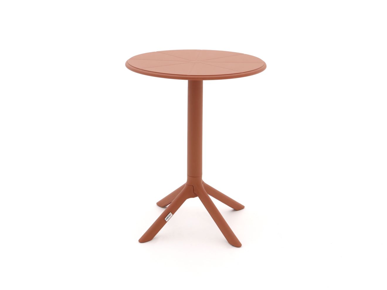 Forza Rieti Gartentisch ø 60 cm (h:76 cm) Orange 76cm