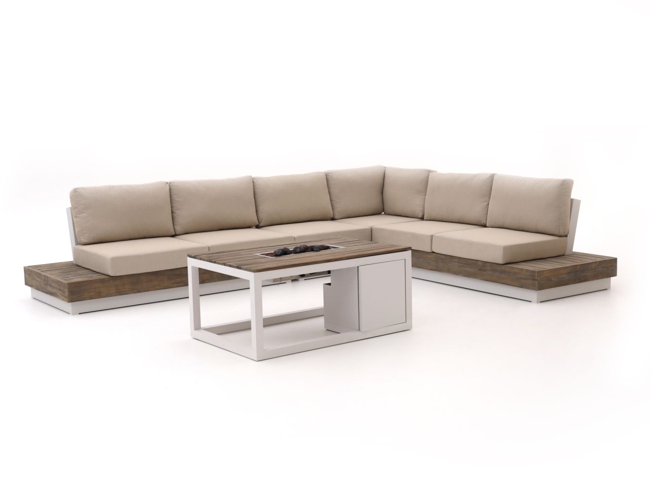 Bellagio Pilago/Cosiraw Ecklounge-Set 5-teilig Braun  Rabatt: 17 %