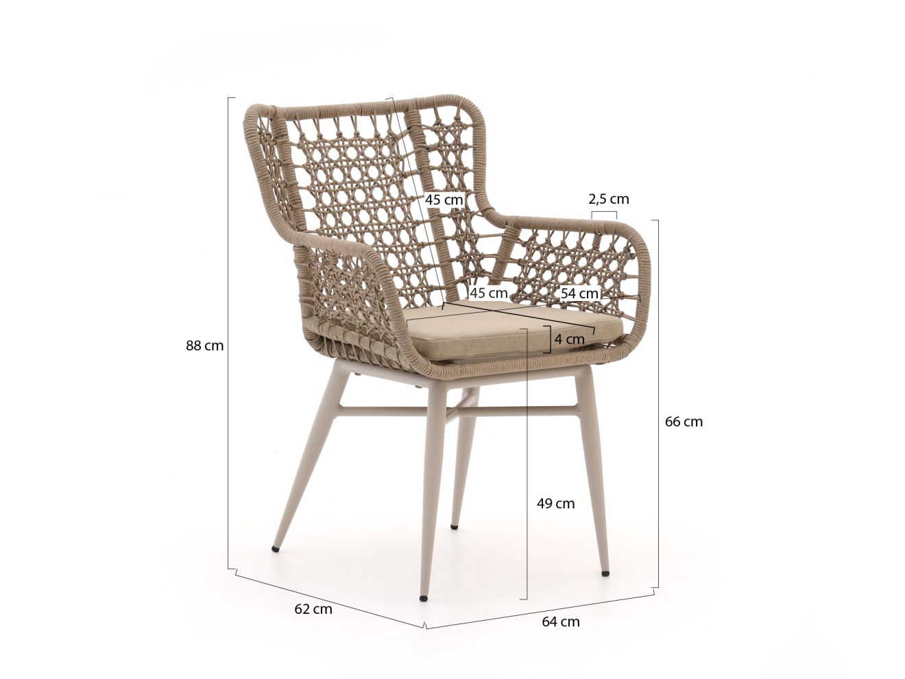 Intenso Busso/Sora 160 cm Gartenmöbel-Set 5-teilig günstig online kaufen