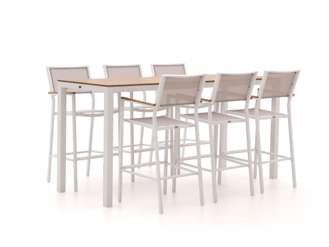 Bellagio Roma/Fidenza 220 cm Gartenbar-Set 7-teilig günstig online kaufen